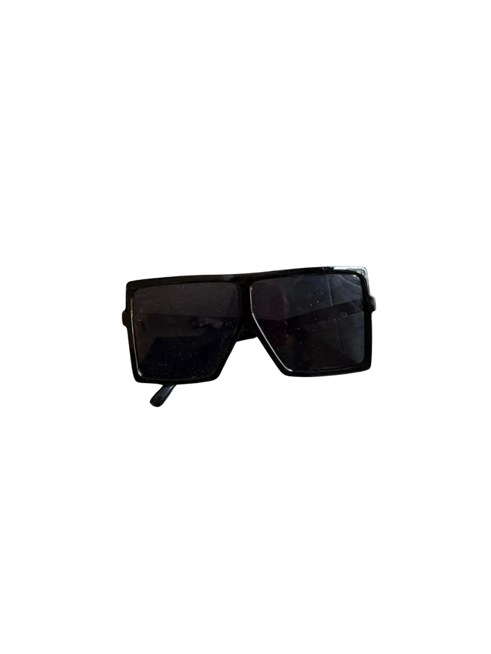 Oversized Square Black Sunglasses
